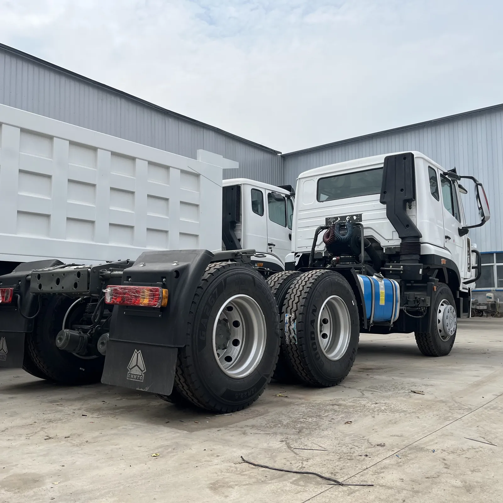 Used HOWO NX 6x4 tractor truck, rear-right