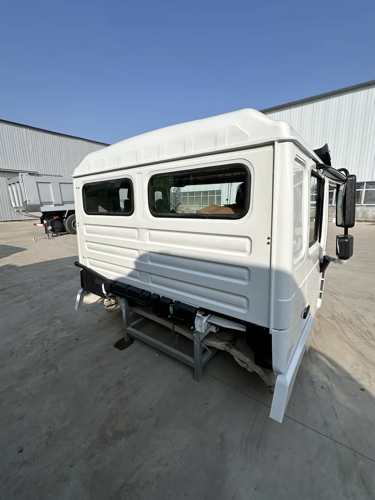 Used Shacman F3000 6x4 dump truck, cab interior