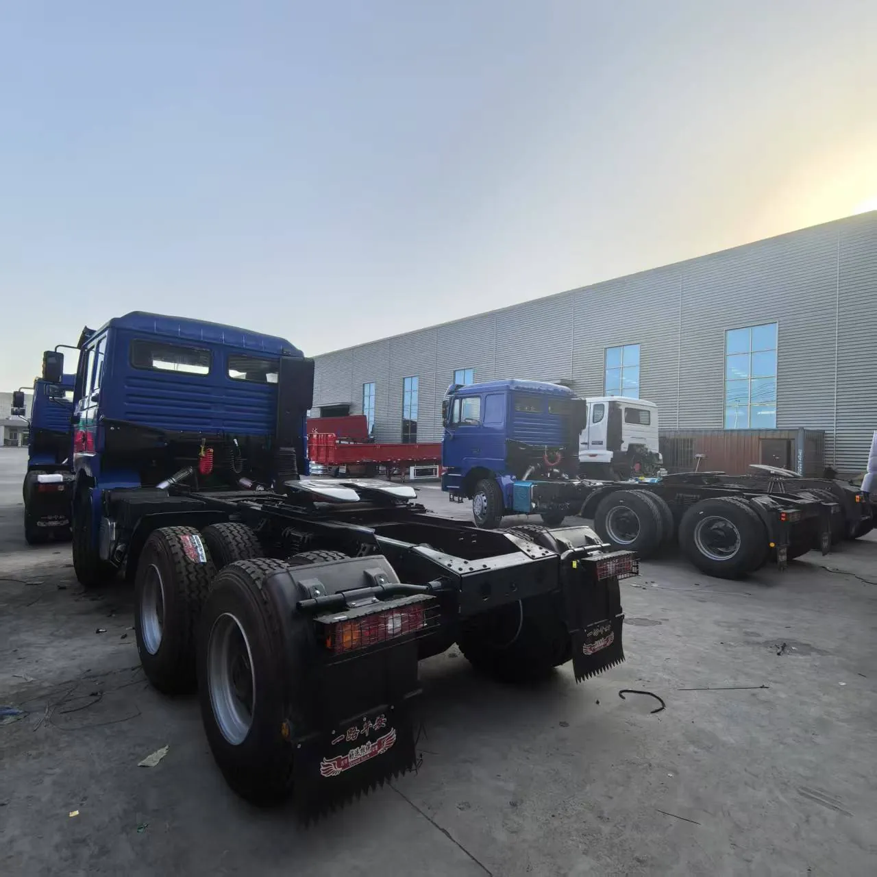 Used Shacman F3000 6x4 tractor truck, exterior view